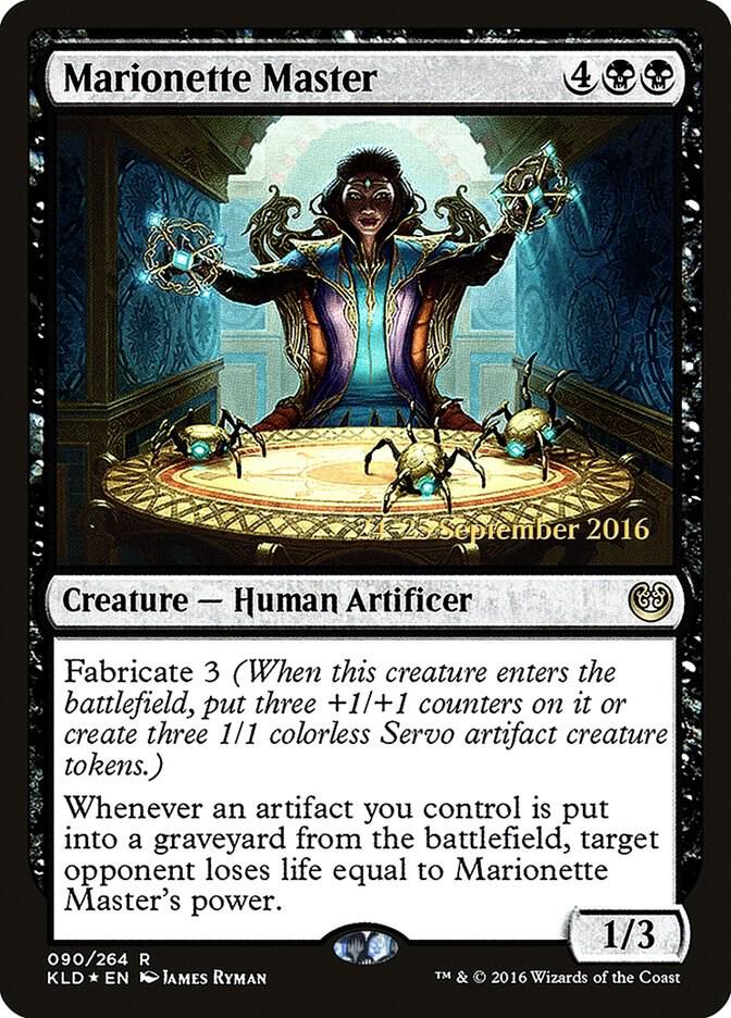 Marionette Master 90s/83 (Prerelease Cards)  - Foil | Good Games Modbury