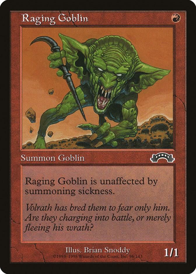 Raging Goblin 96/143 (Exodus)  | Good Games Modbury