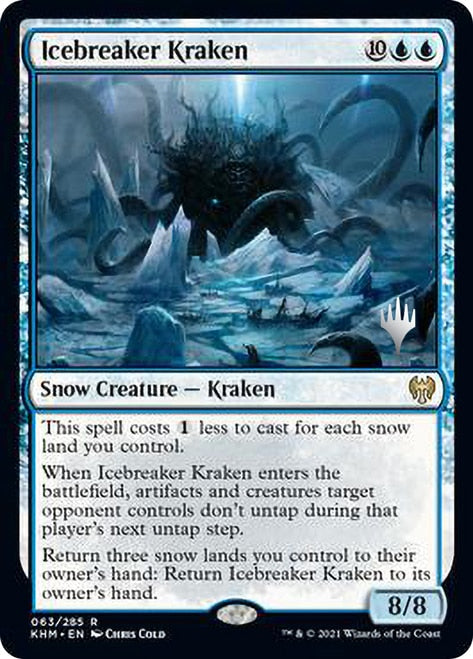 Icebreaker Kraken (Promo Pack) [Kaldheim Promos] | Good Games Modbury