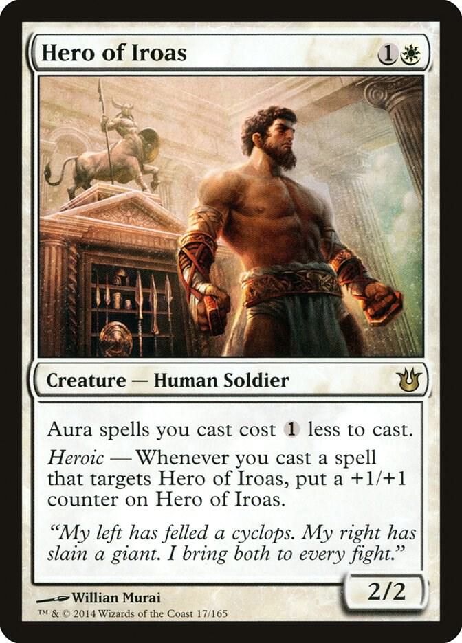 Hero of Iroas 17/165 (Born of the Gods)  - Foil | Good Games Modbury