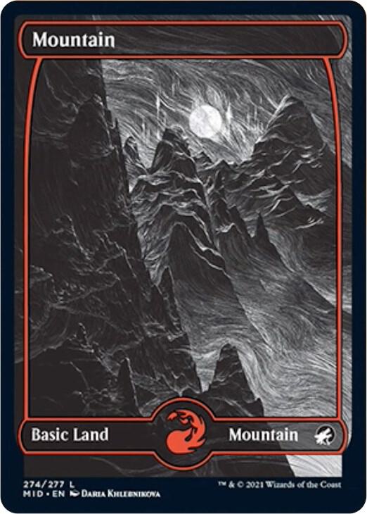 Mountain 274 274 (Innistrad: Midnight Hunt)  | Good Games Modbury