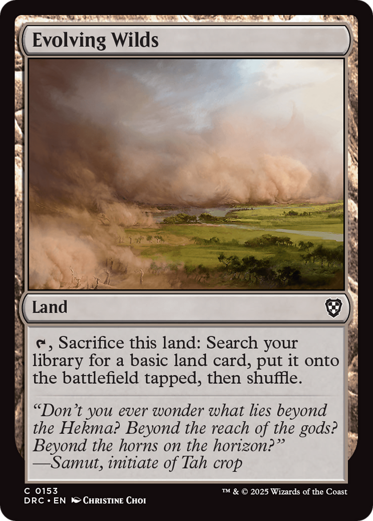 Evolving Wilds [Aetherdrift Commander] | Good Games Modbury