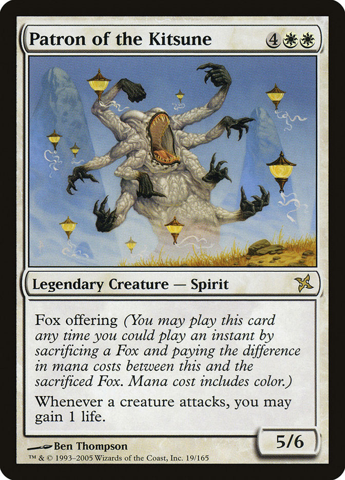 Patron of the Kitsune 19/165 (Betrayers of Kamigawa)  - Foil | Good Games Modbury