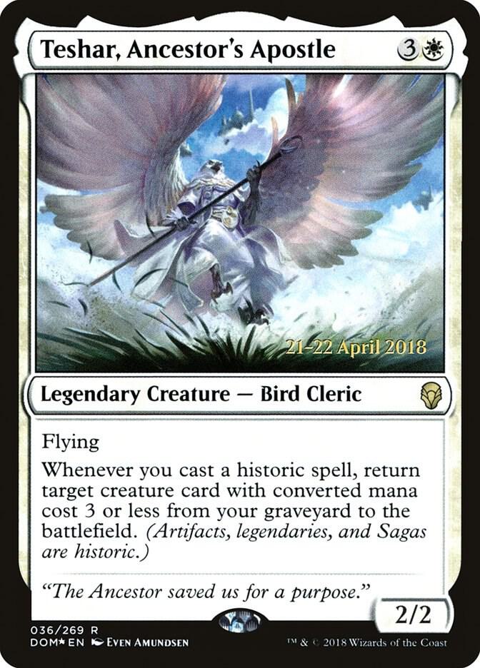 Teshar Ancestors Apostle 36s/118 (Prerelease Cards)  - Foil | Good Games Modbury