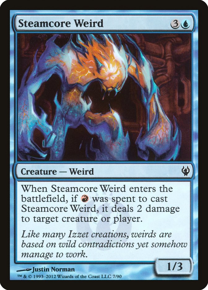 Steamcore Weird 7/90 (Duel Decks: Izzet vs. Golgari)  | Good Games Modbury