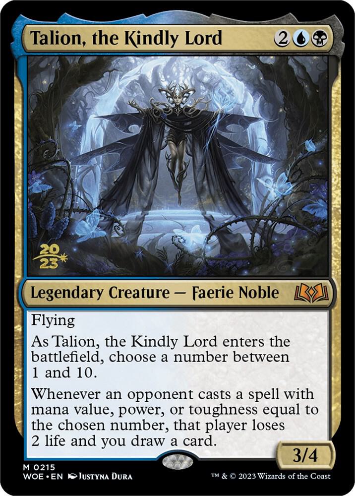 Talion the Kindly Lord 215s/200 (Prerelease Cards)  - Foil | Good Games Modbury