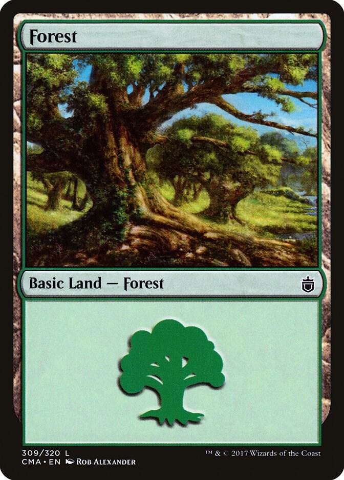 Forest 309/320 (Commander Anthology)  | Good Games Modbury