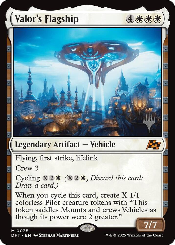 Valors Flagship 35 (Promo Pack: Aetherdrift)  - Foil | Good Games Modbury
