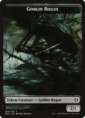 Faerie Rogue // Goblin Rogue Double-Sided Token [Zendikar Rising Commander Tokens] | Good Games Modbury