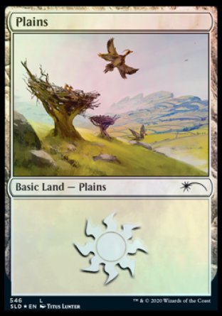 Plains (Feathered Friends) (546) [Secret Lair Drop Promos] | Good Games Modbury