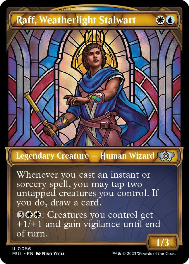 Raff, Weatherlight Stalwart 56/65 (March of the Machine: Multiverse Legends)  - Showcase Foil | Good Games Modbury