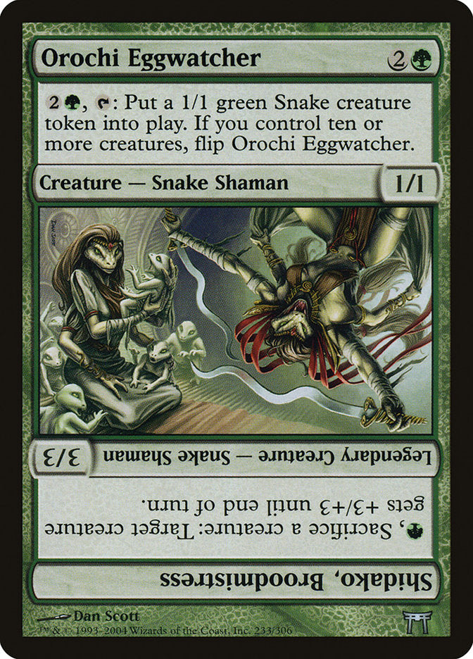 Orochi Eggwatcher // Shidako, Broodmistress 233/306 (Champions of Kamigawa)  | Good Games Modbury