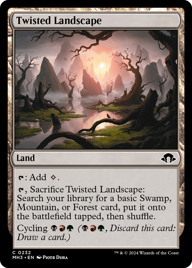 Twisted Landscape [Modern Horizons 3] | Good Games Modbury