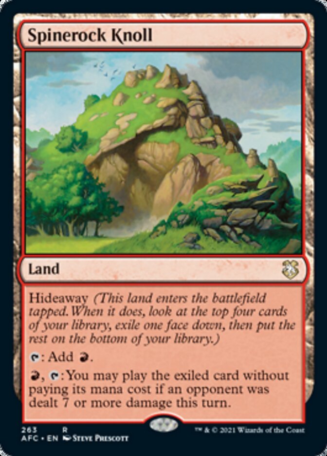 Spinerock Knoll [Dungeons & Dragons: Adventures in the Forgotten Realms Commander] | Good Games Modbury