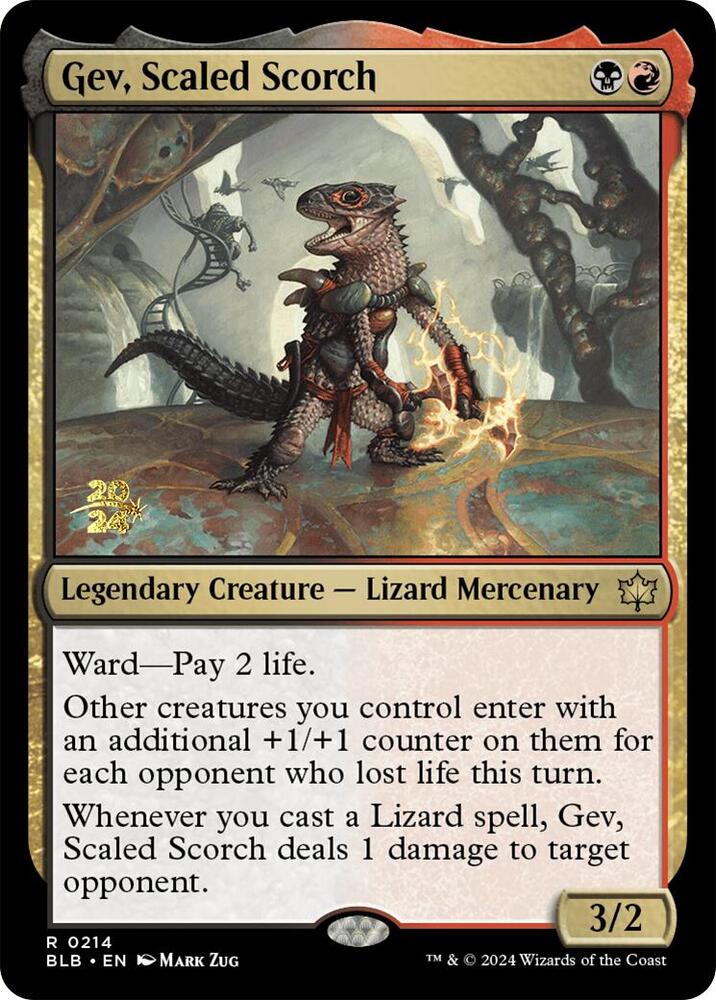 Gev Scaled Scorch 214s/160 (Prerelease Cards)  - Foil | Good Games Modbury
