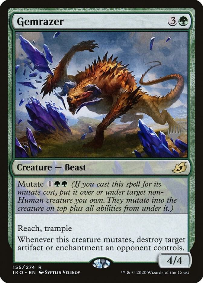 Gemrazer 155 (Promo Pack: Ikoria)  - Foil | Good Games Modbury