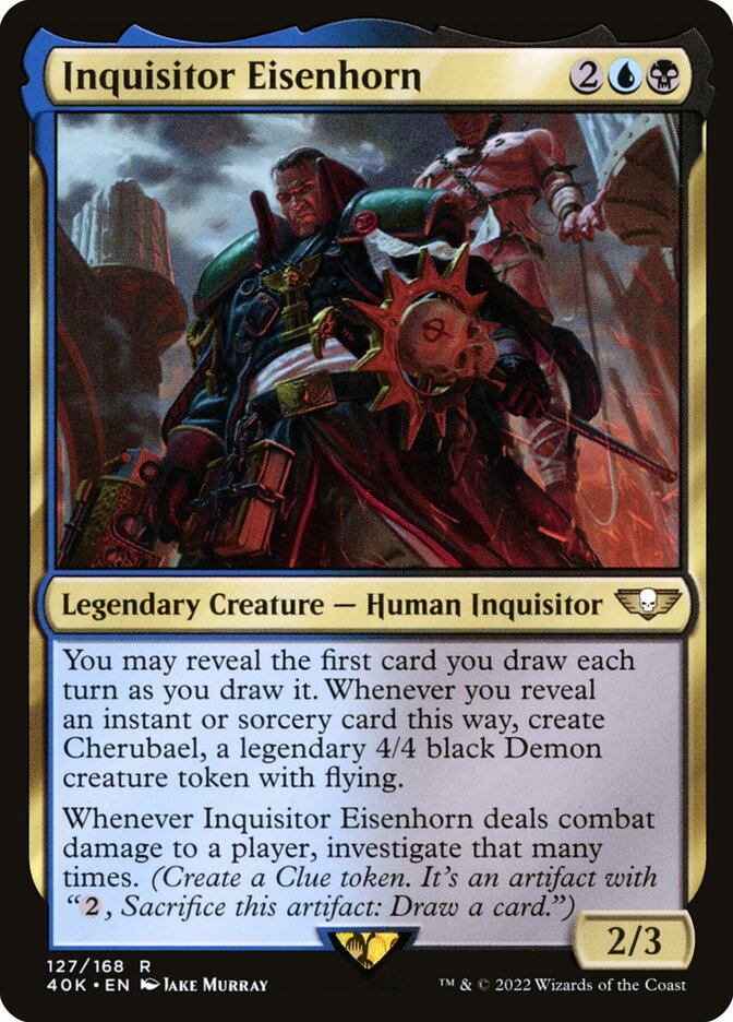 Inquisitor Eisenhorn 127/617 (Universes Beyond: Warhammer 40,000)  | Good Games Modbury