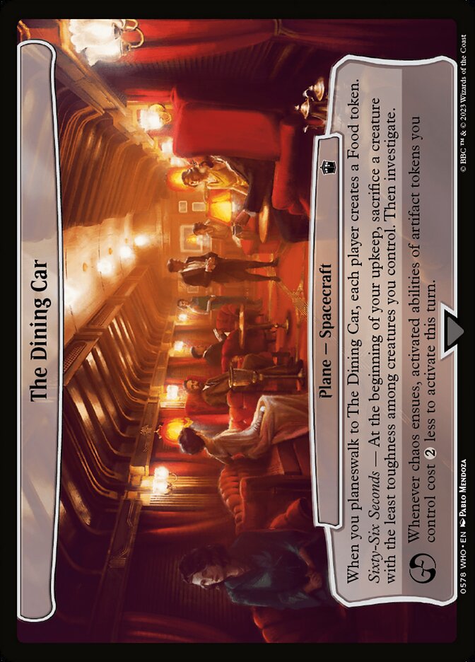 The Dining Car 578/331 (Planechase: Universes Beyond: Doctor Who)  | Good Games Modbury