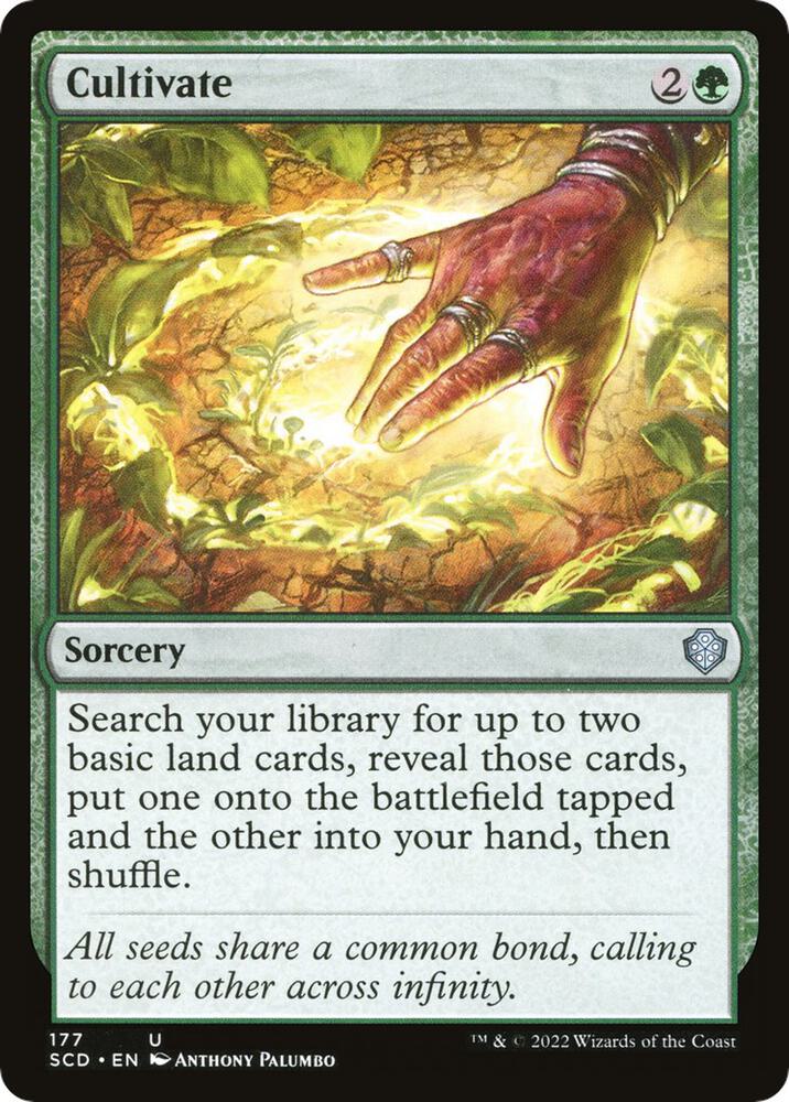 Cultivate 177/352 (Starter Commander Decks)  | Good Games Modbury