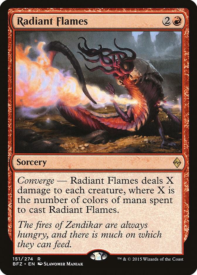 Radiant Flames 151 (Battle for Zendikar)  | Good Games Modbury