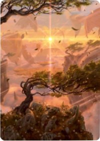 Windswept Heath Art Card [Zendikar Rising Art Series] | Good Games Modbury