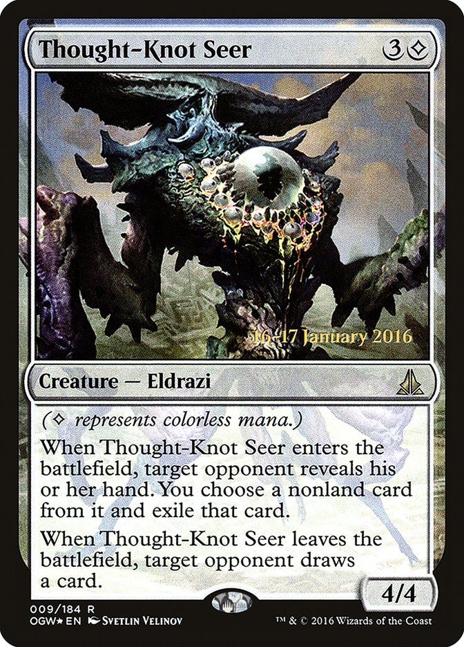 Thought-Knot Seer [Oath of the Gatewatch Prerelease Promos] | Good Games Modbury