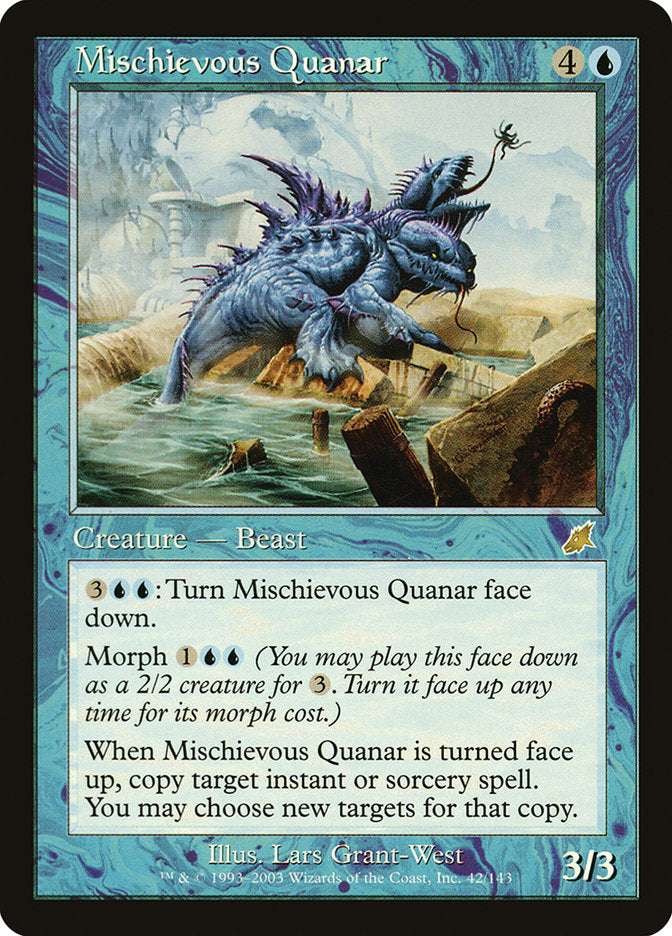 Mischievous Quanar 42/143 (Scourge)  - Foil | Good Games Modbury