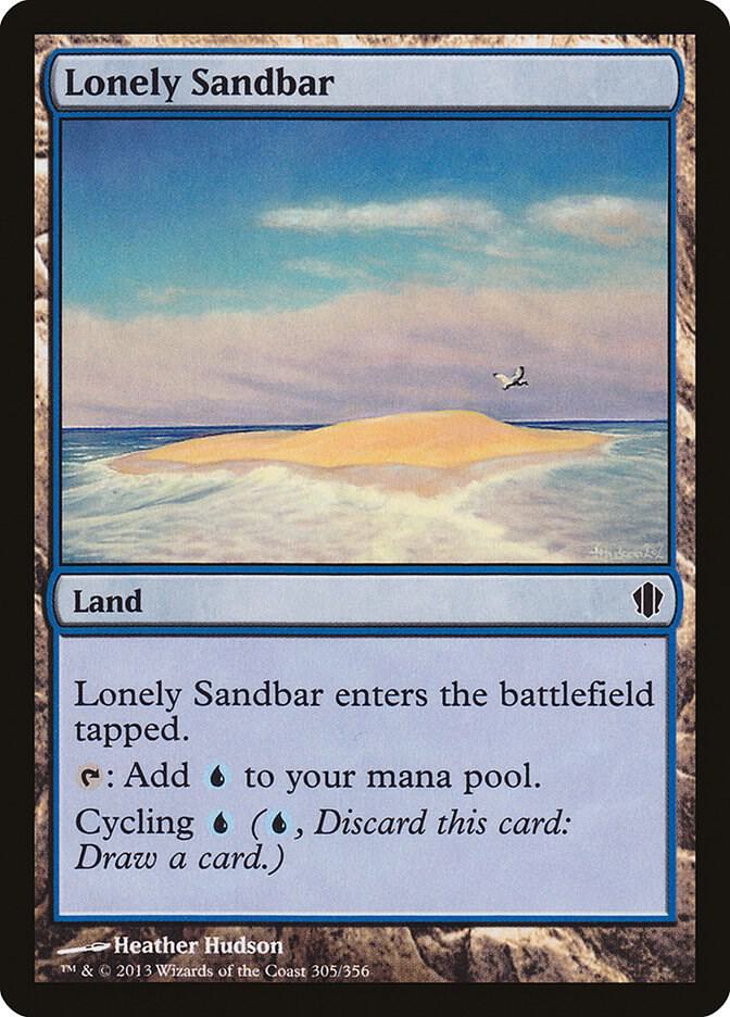 Lonely Sandbar 305/356 (Commander 2013)  | Good Games Modbury