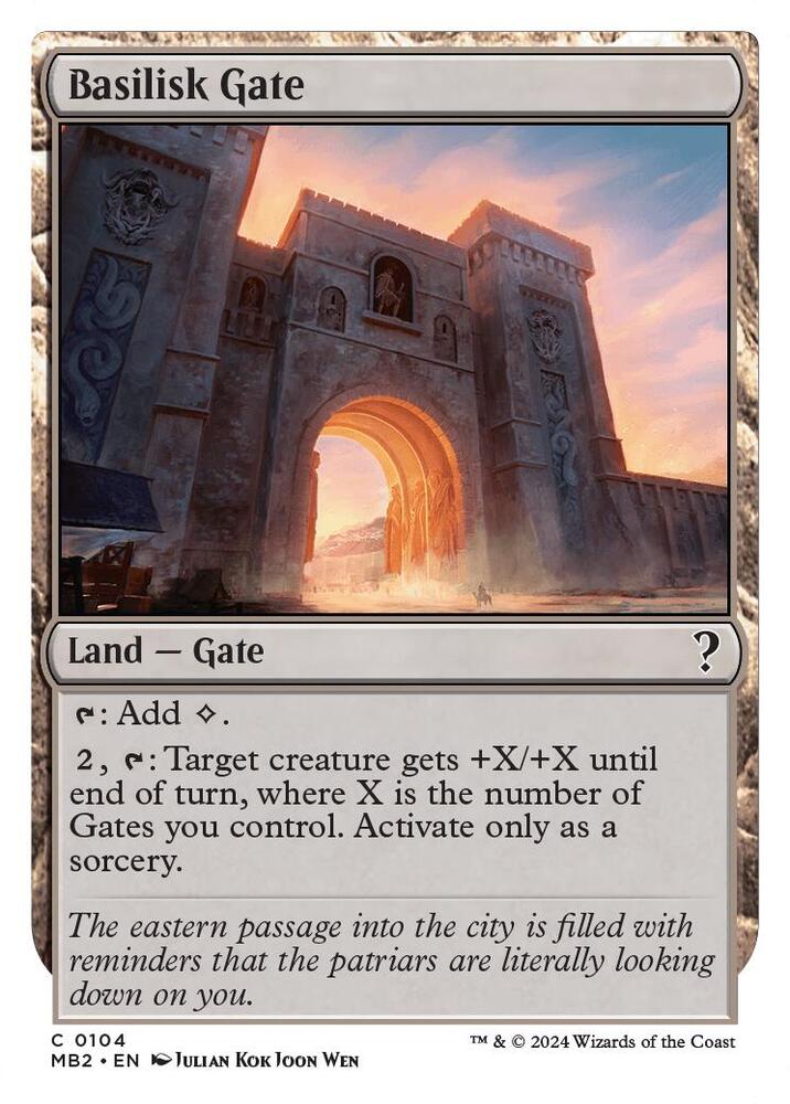 Basilisk Gate 104/390 (Mystery Booster 2)  | Good Games Modbury