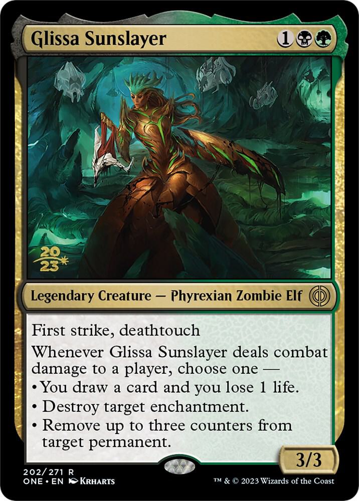 Glissa Sunslayer 202s/160 (Prerelease Cards)  - Foil | Good Games Modbury