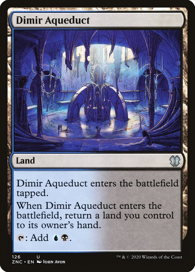 Dimir Aqueduct [Zendikar Rising Commander] | Good Games Modbury