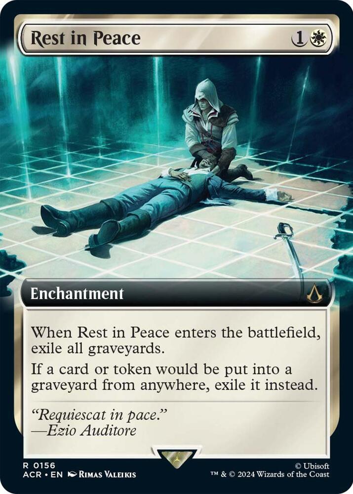 Rest in Peace 156/110 (Universes Beyond: Assassin's Creed)  - Extended Art | Good Games Modbury