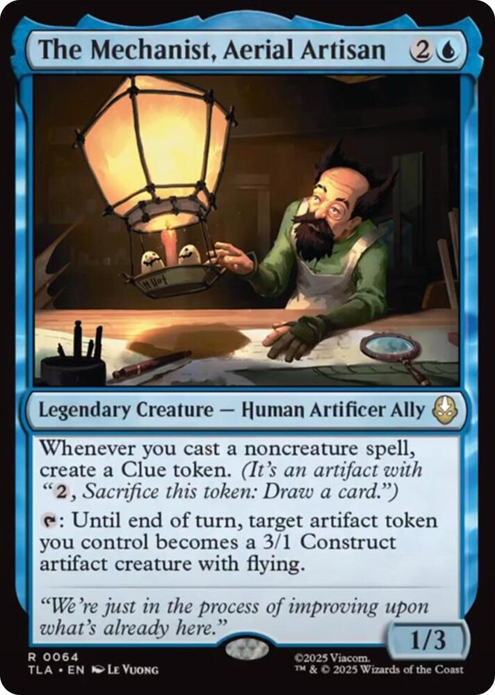 The Mechanist, Aerial Artisan 64 (Avatar: The Last Airbender)  - Foil | Good Games Modbury