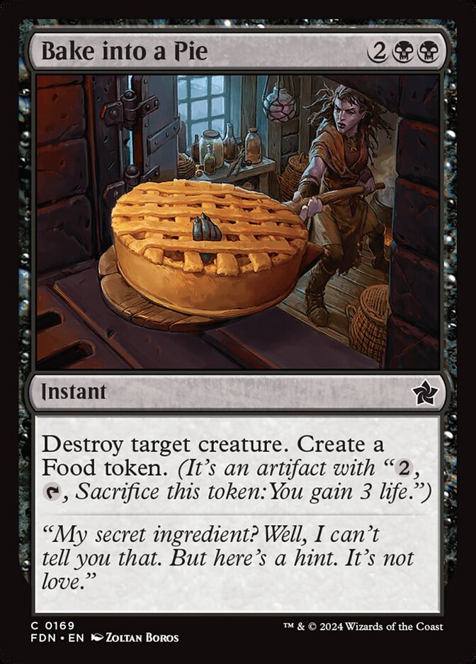 Bake into a Pie 169/291 (Foundations)  - Foil | Good Games Modbury
