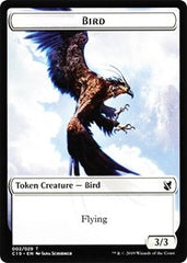 Bird (002) // Sculpture Double-Sided Token [Commander 2019 Tokens] | Good Games Modbury