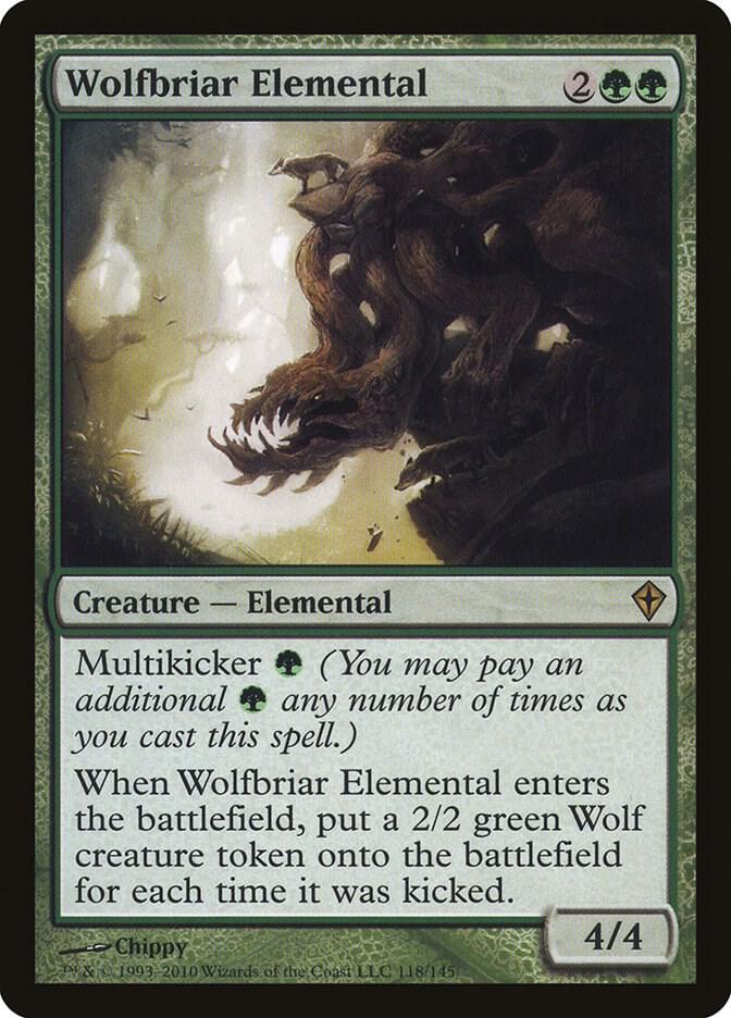 Wolfbriar Elemental 118/145 (Worldwake)  | Good Games Modbury