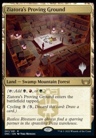 Ziatora's Proving Ground (Promo Pack) [Streets of New Capenna Promos] | Good Games Modbury