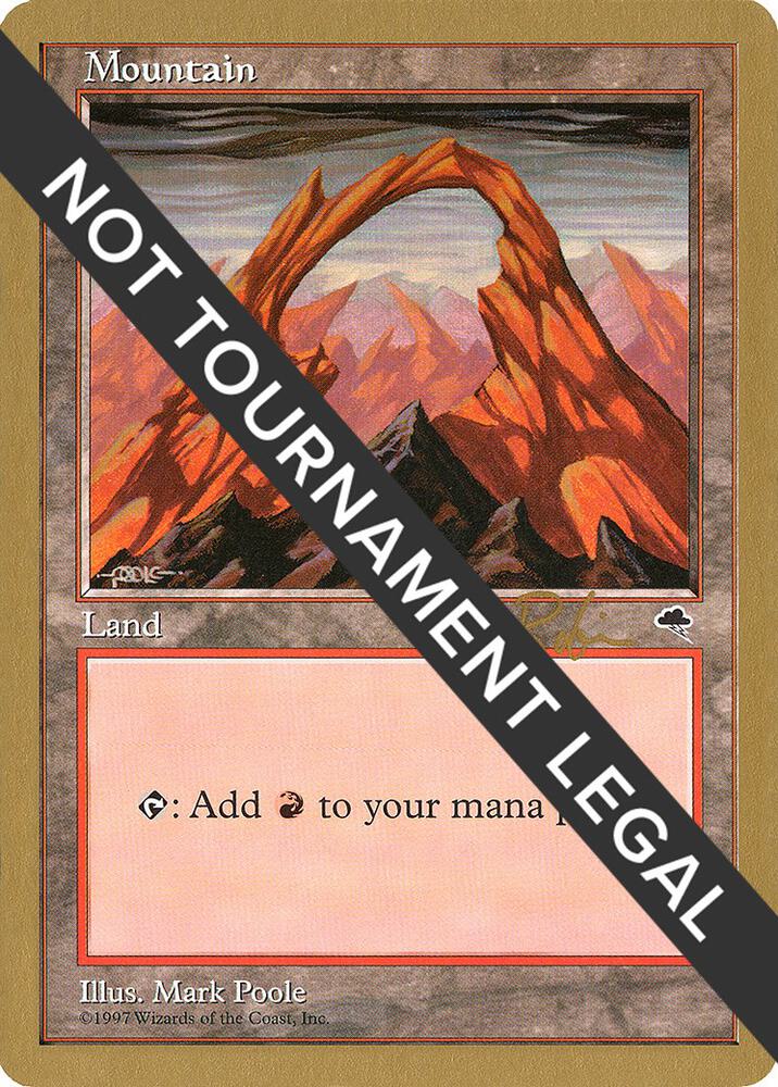 Mountain Joined 1998 Ben Rubin TMP br345/117 (World Championship Decks)  | Good Games Modbury
