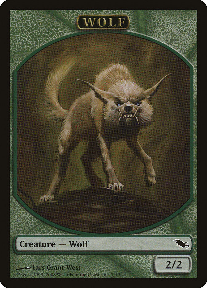 Wolf Token [Shadowmoor Tokens] | Good Games Modbury