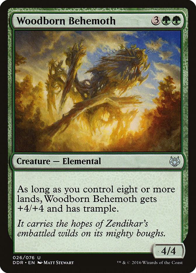Woodborn Behemoth 26/76 (Duel Decks: Nissa vs. Ob Nixilis)  | Good Games Modbury