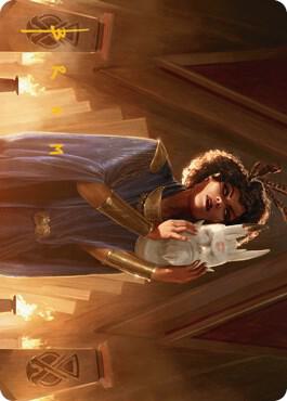Cormela Glamour Thief Art Card Gold Stamped Signature 23 (Art Series: Streets of New Capenna)  | Good Games Modbury