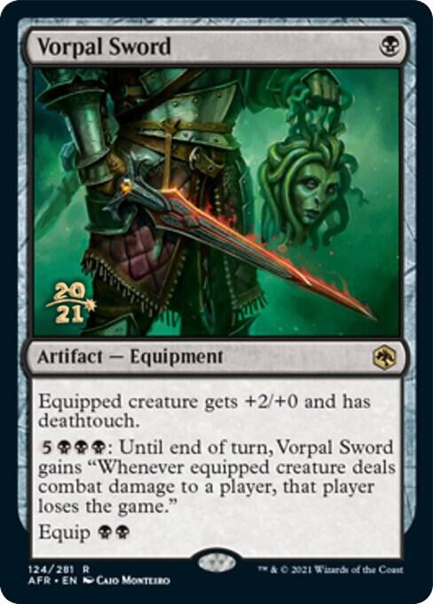 Vorpal Sword 124s/241 (Prerelease Cards)  - Foil | Good Games Modbury