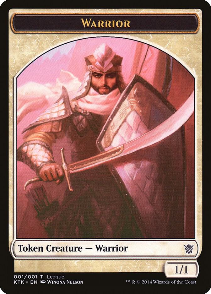 Warrior Token 1 (League Promos)  | Good Games Modbury