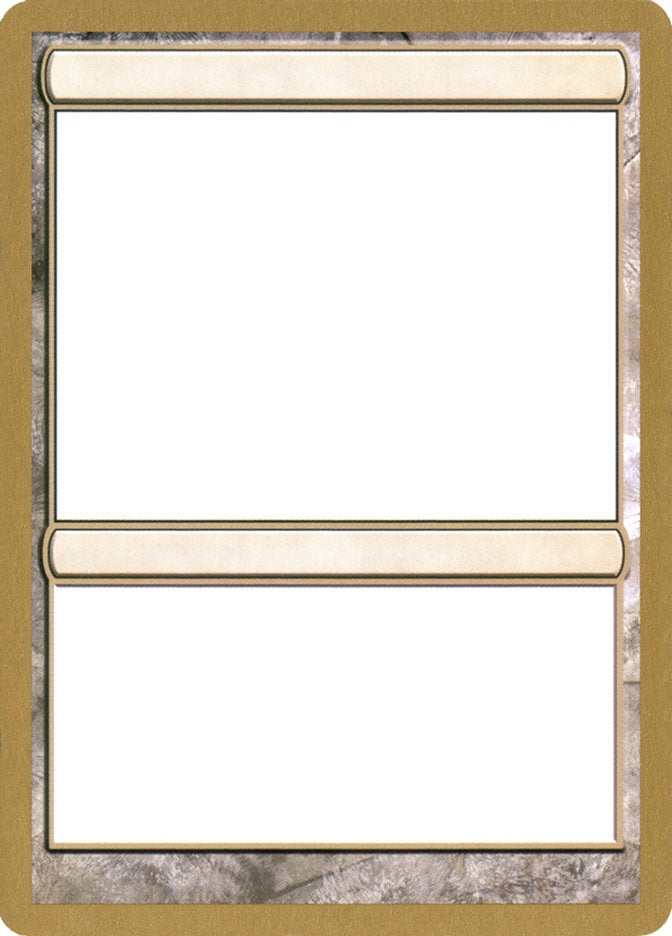 Blank Card  (World Championship Decks)  | Good Games Modbury