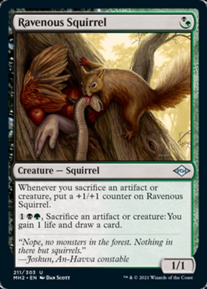 Ravenous Squirrel [Modern Horizons 2] | Good Games Modbury