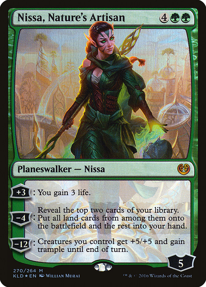 Nissa, Nature's Artisan [Kaladesh] | Good Games Modbury