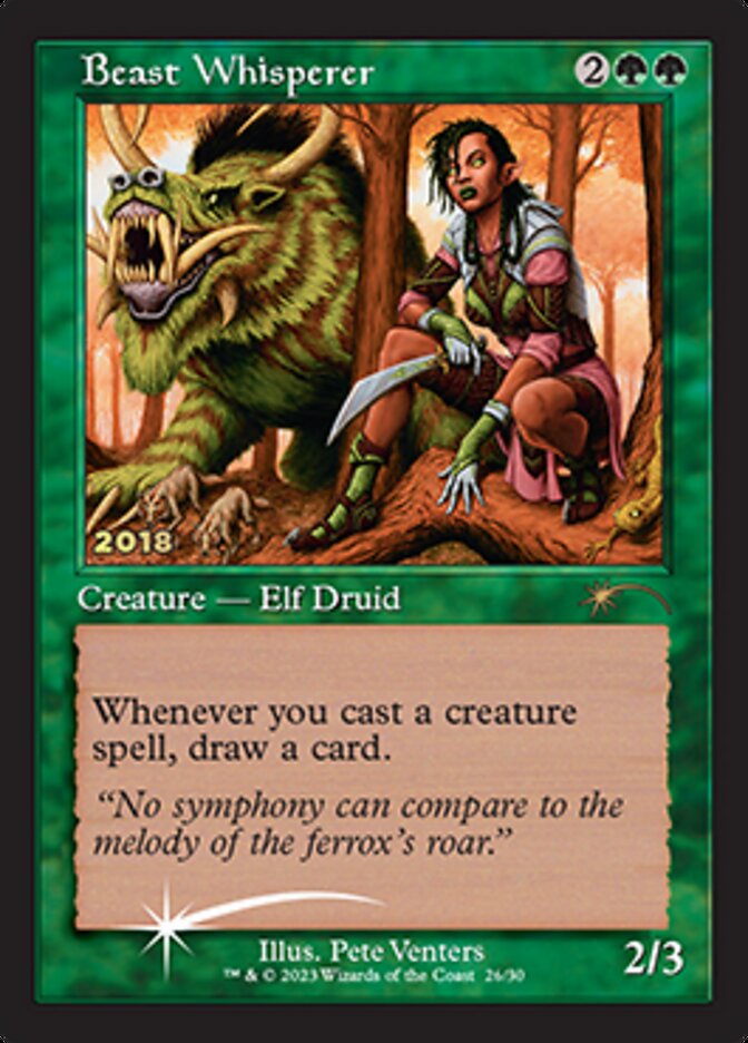 Beast Whisperer [30th Anniversary Promos] | Good Games Modbury