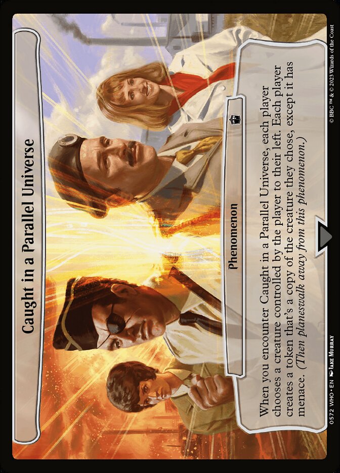 Caught in a Parallel Universe 572/331 (Planechase: Universes Beyond: Doctor Who)  | Good Games Modbury