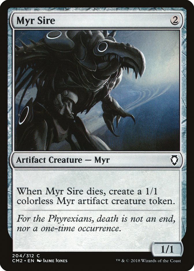 Myr Sire [Commander Anthology Volume II] | Good Games Modbury