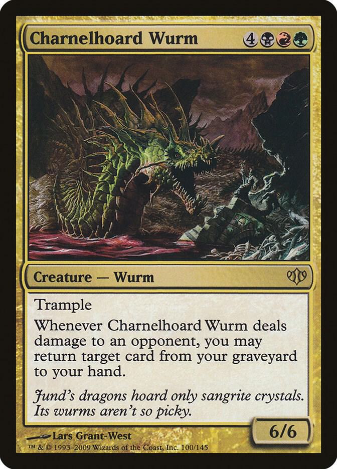 Charnelhoard Wurm 100/145 (Conflux)  | Good Games Modbury